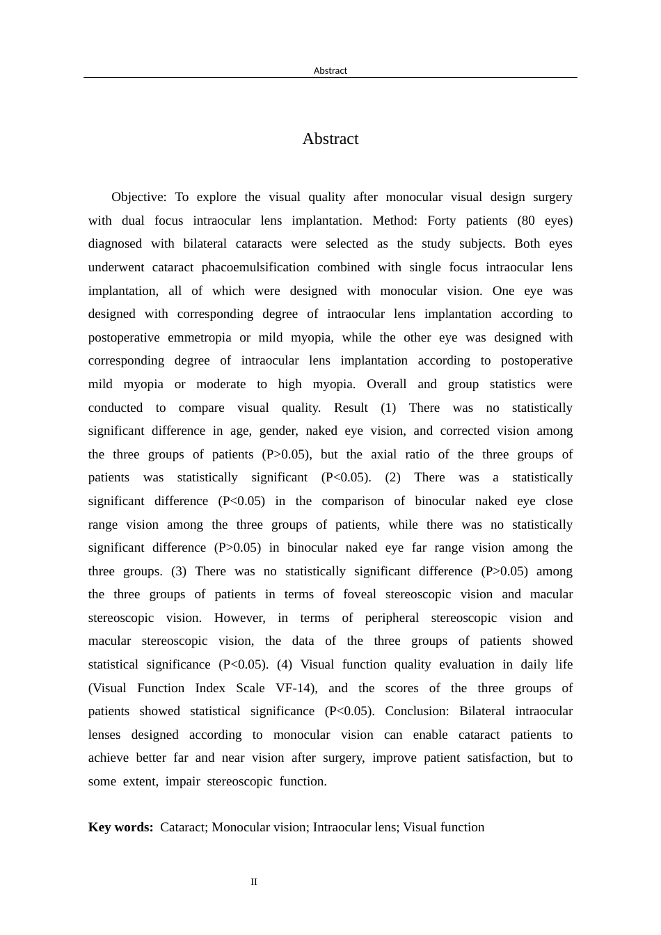 26年眼科医学护理 白内障术后单眼视患者的双眼视觉分析研究(4)终稿-约12026字符.docx_第4页