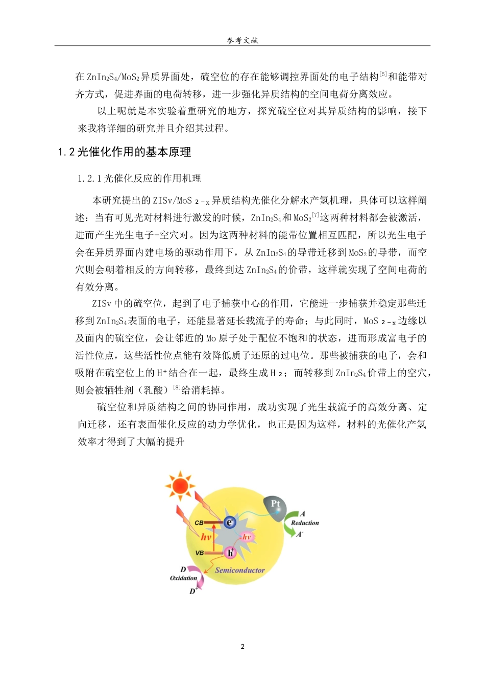 26年WH应用化学 硫空位工程对ZnIn2S4MoS2异质结构光催化分解水产氢性能的研究11.68-AI31.44.doc_第7页