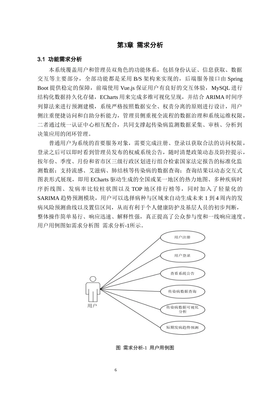 26年WH数据科学与大数据技术 基于Web的中国重点传染病数据分析及可视化系统设计与实现5.03-AI6.86-约18633字符(18280字).docx_第10页