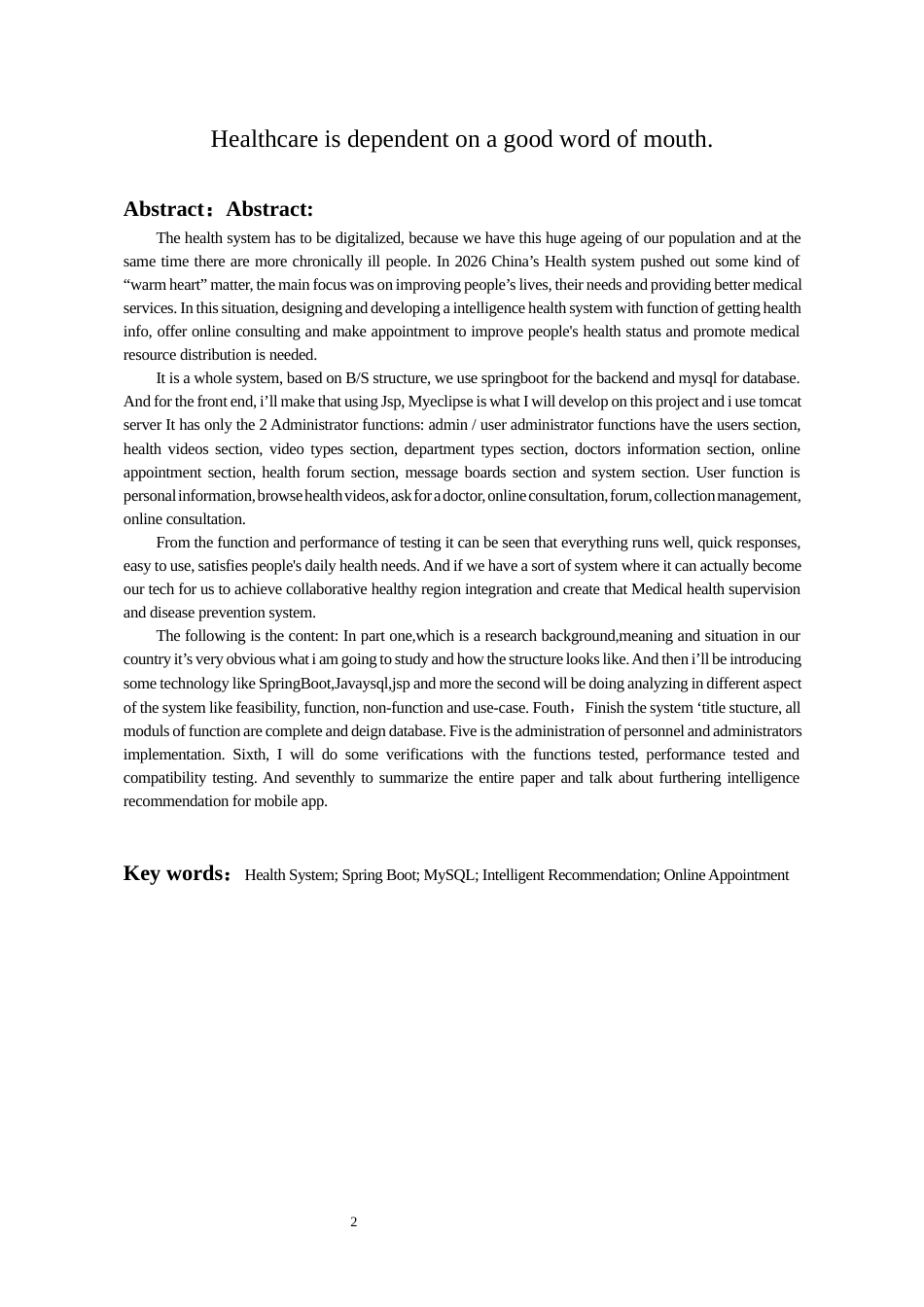 26年WH计算机科学与技术 基于智能推荐的卫生健康系统9.31-AI3.54-约25018字符.docx_第4页