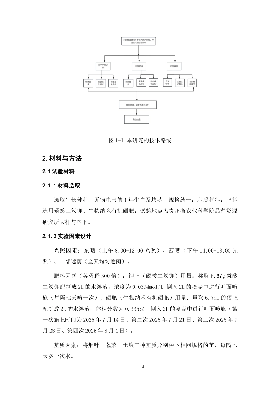 26年WH中药资源与开发 不同处理对白及生长的农艺性状、生理生化指标的影响-AI-约11473字符.docx_第7页