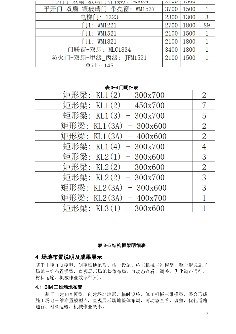 26年WH工程管理 施工Bim建模与应用--以某县第二幼儿园项目为例3.77-AI18.01-约8973字符(7945字).docx_第9页