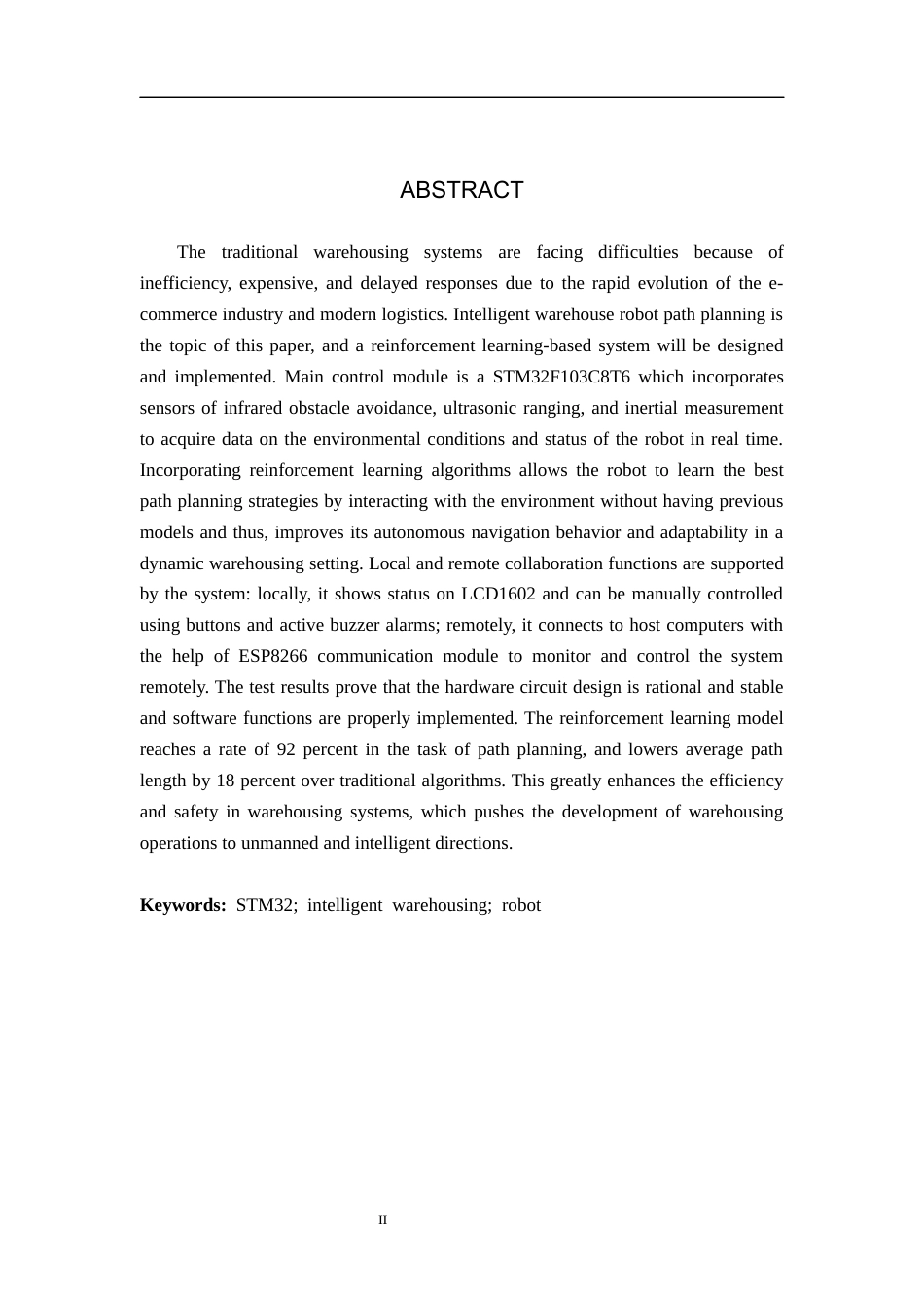 26年WH物联网工程 智能仓储机器人路径规划强化学习系统设计7.37-AI6.31(25671字).docx_第2页