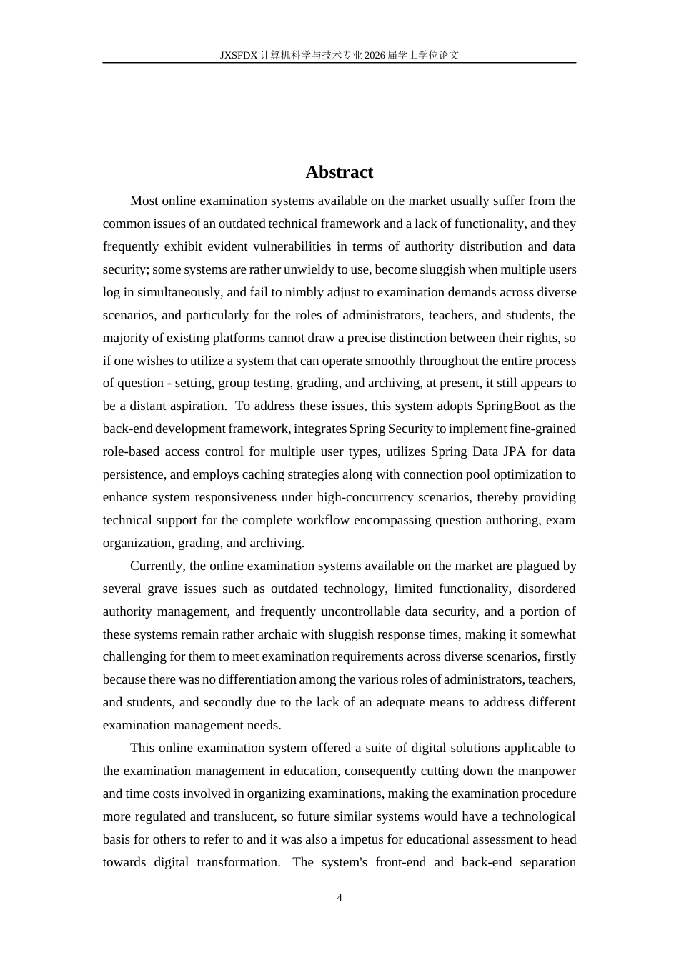 26年WH计算机科学与技术 基于SpringBoot的在线考试系统19.48-AI8.22-约24402字符.docx_第2页