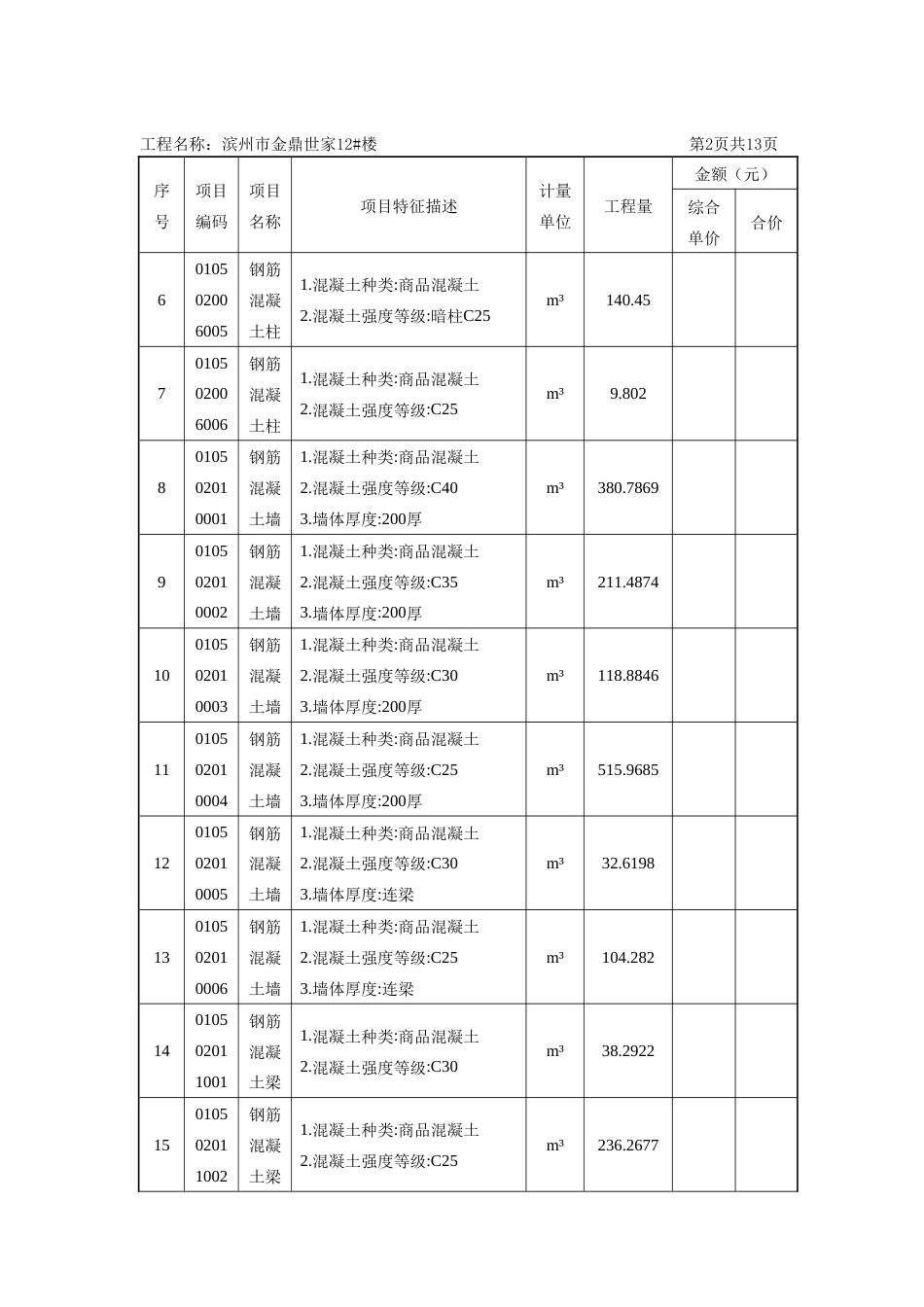 26年WH工程造价本科 滨州市金鼎世家12楼施工招标文件编制22.59-AI4.47 -约71261字符.doc_第9页