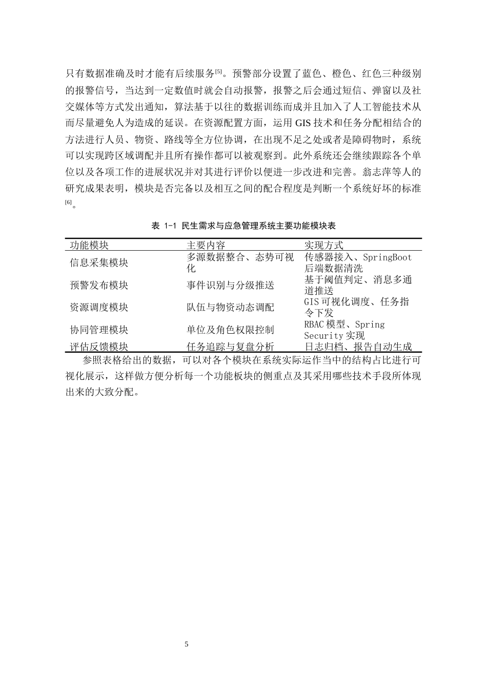26年WH软件工程 基于SpringBoot的民生需求与应急管理系统的设计与实现0.82-AI5.96-约15672字符.docx_第6页