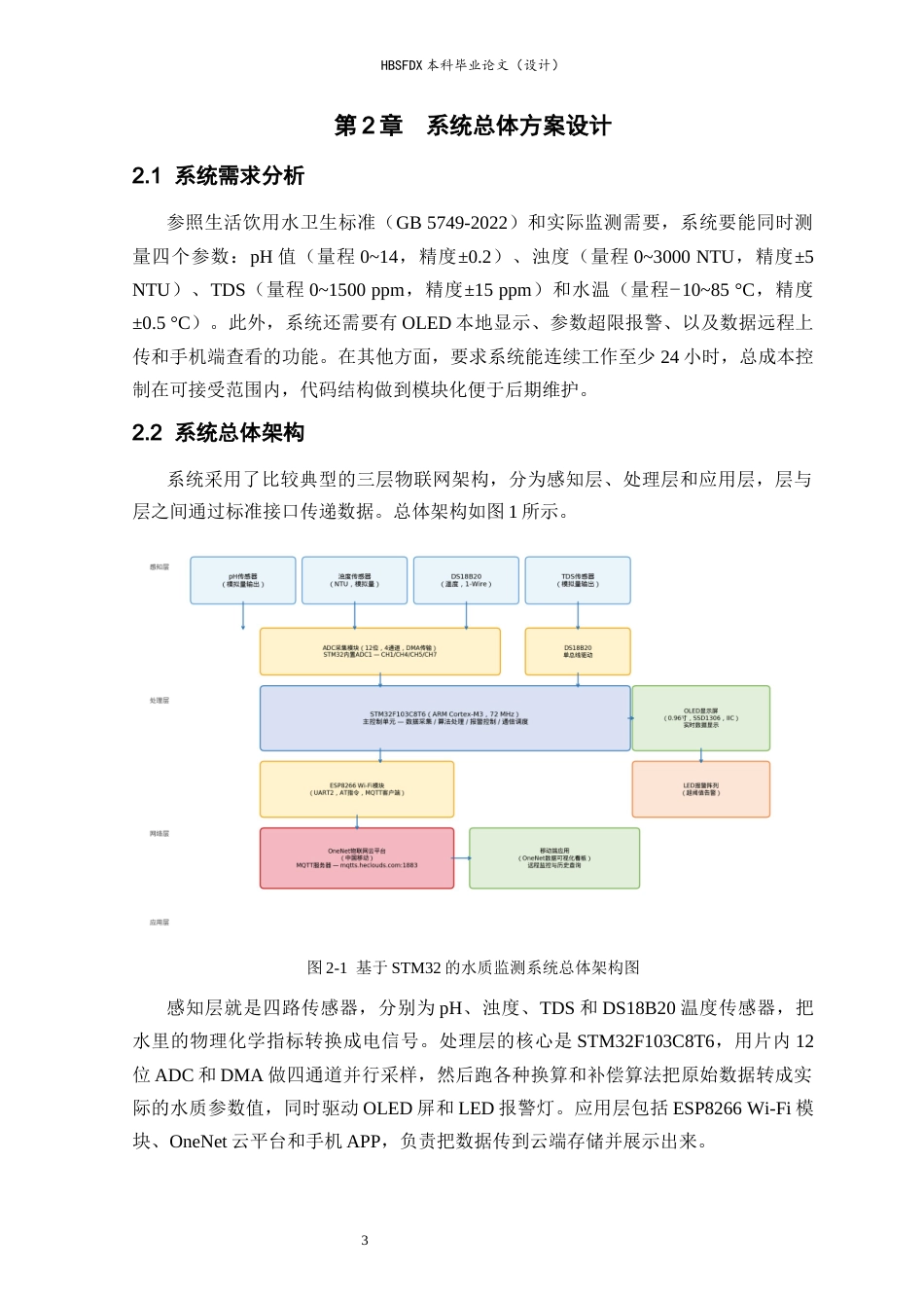 26年WH电气工程及其自动化 STM32水质检测数据采集与智慧监管终端设计5.2-AI6.41-约15663字符.docx_第7页