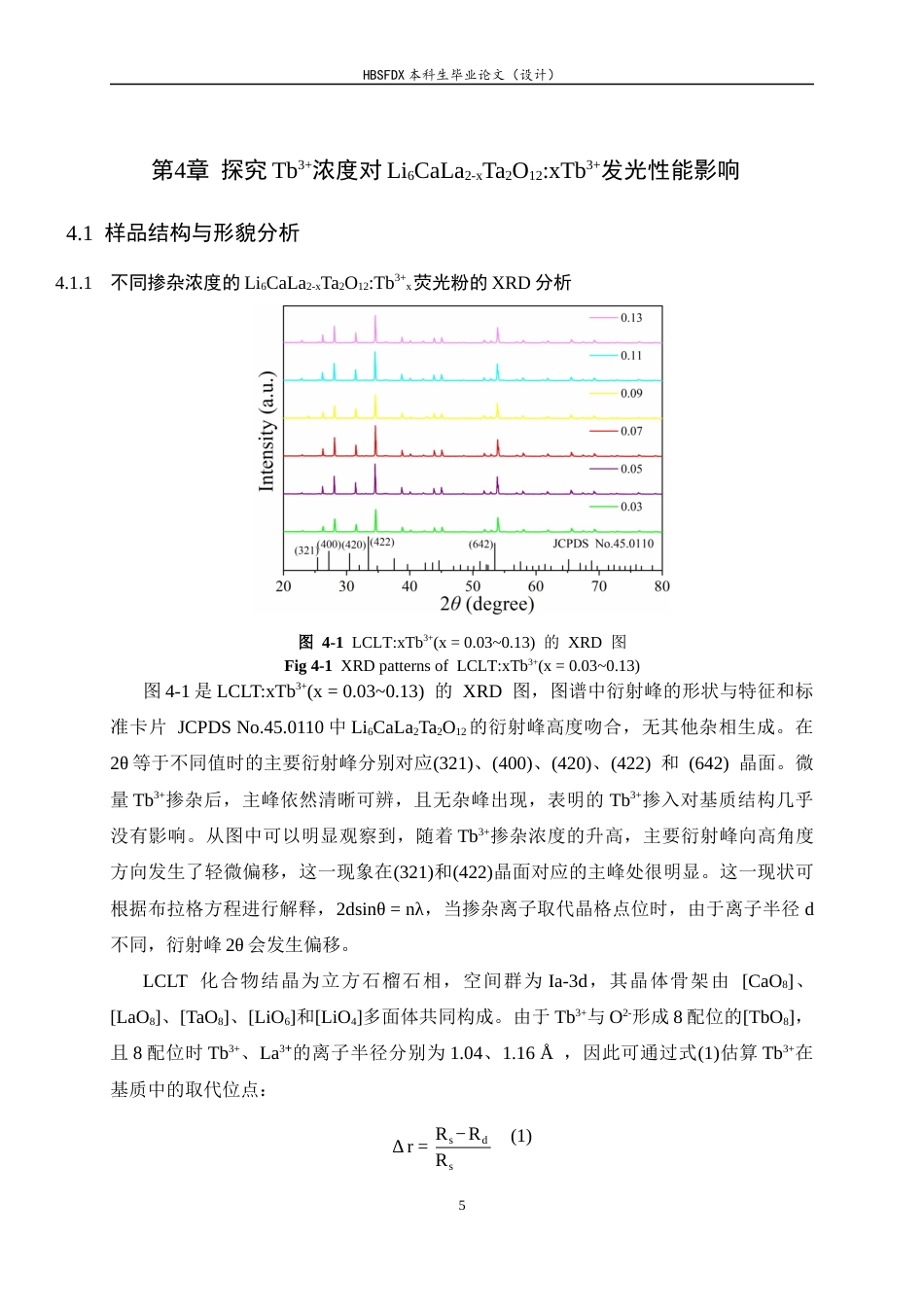 26年WH化学 Tb³⁺激活石榴石体系荧光粉的制备10.67-AI20.73-约10722字符.docx_第8页