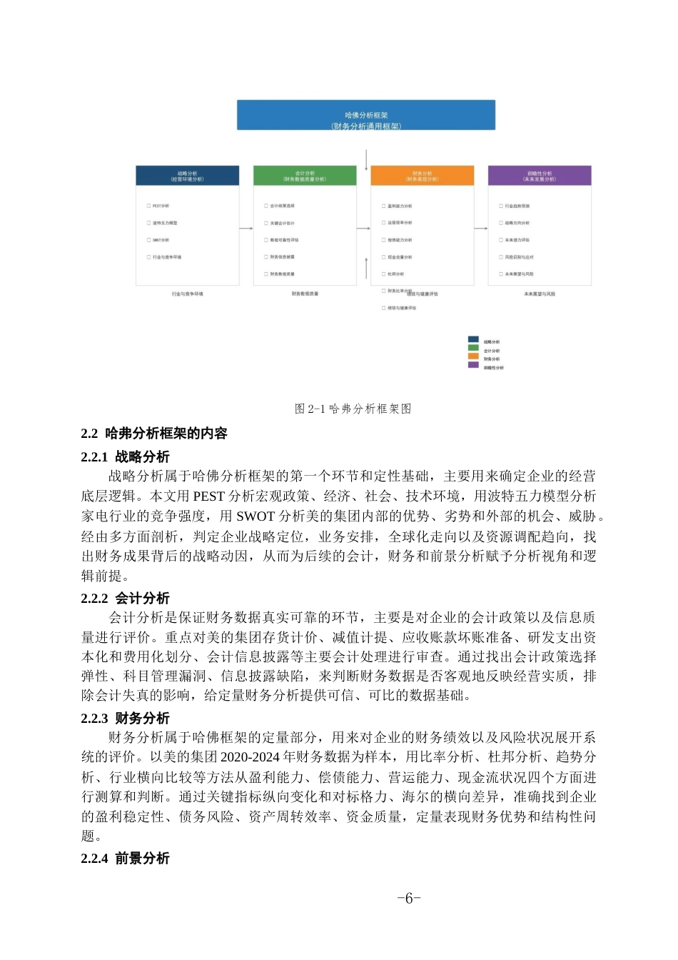 26年WH会计学本科 基于哈弗分析框架的美的公司财务分析10.35-AI5.86-约17056字符.docx_第9页