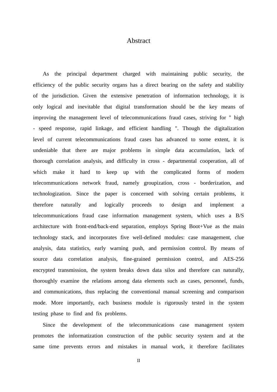 26年WH计算机科学与技术 电信诈骗案件信息管理系统的设计与实现2.28-AI4.9-约21931字符.docx_第4页