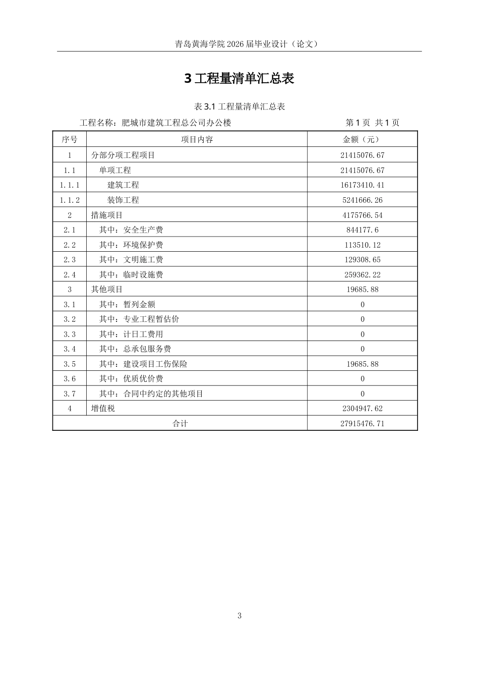 26年WH工程造价本科 肥城市建筑工程总公司办公楼施工招标文件编制21.73-AI0.6_1  最高投标限价-约53733字符.doc_第4页