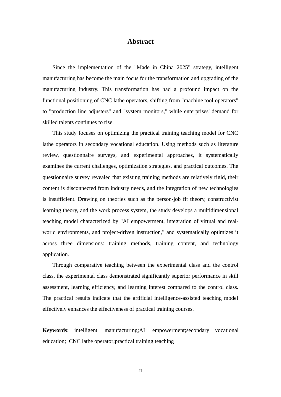 26年WH机械工程 智能制造视域下中职数控车工实训优化策略研究与实践6.02-AI20.03-约14938字符.docx_第3页
