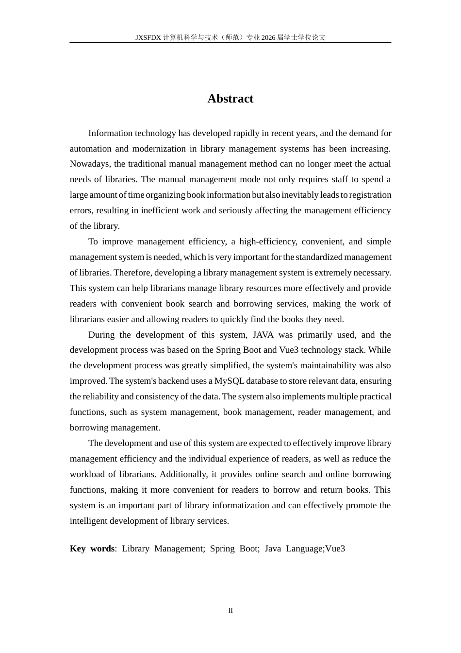 26年WH计算机科学与技术 基于Springbootvue框架的图书管理系统设计与实现18.96-AI22.36-约11006字符.docx_第2页