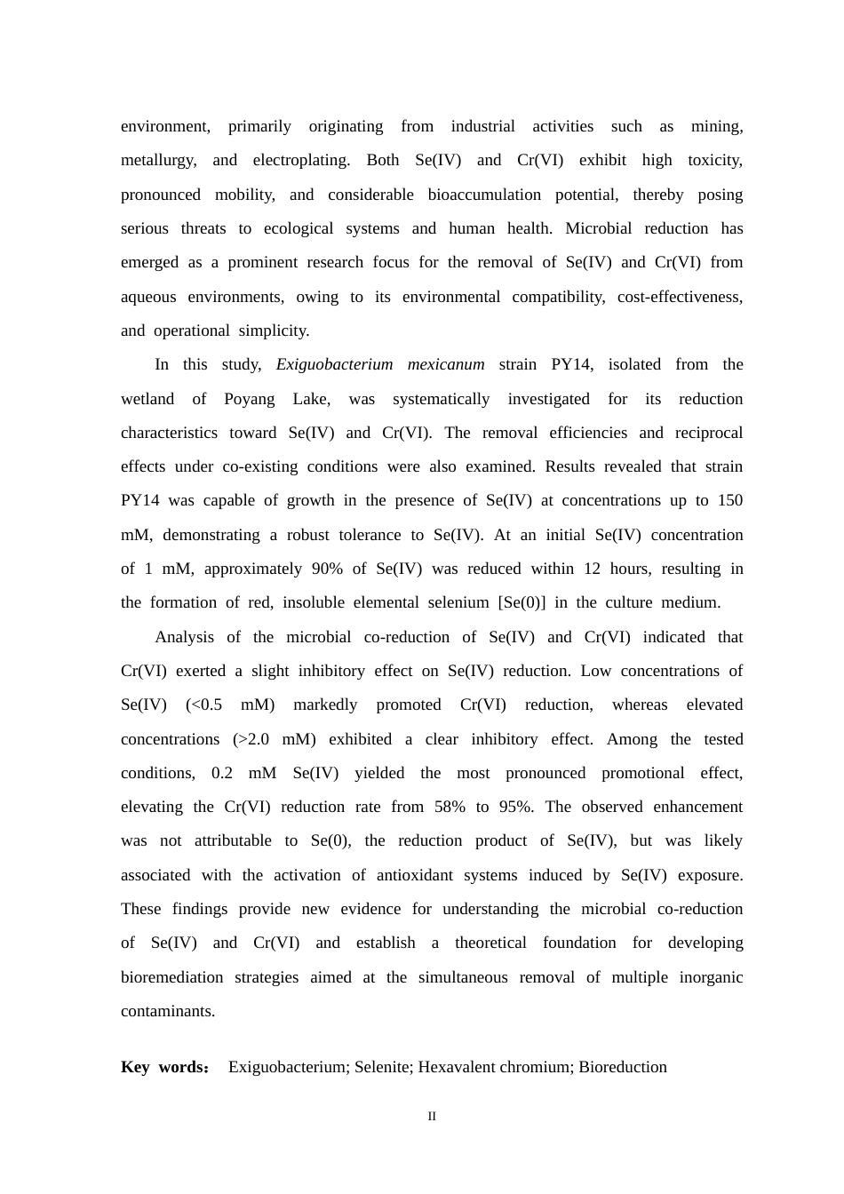26年WH生物科学 微小杆菌PY14同步还原去除水体中Se(IV)和Cr(VI)污染的初步研究12.07-AI6.12-约15383字符.doc_第2页
