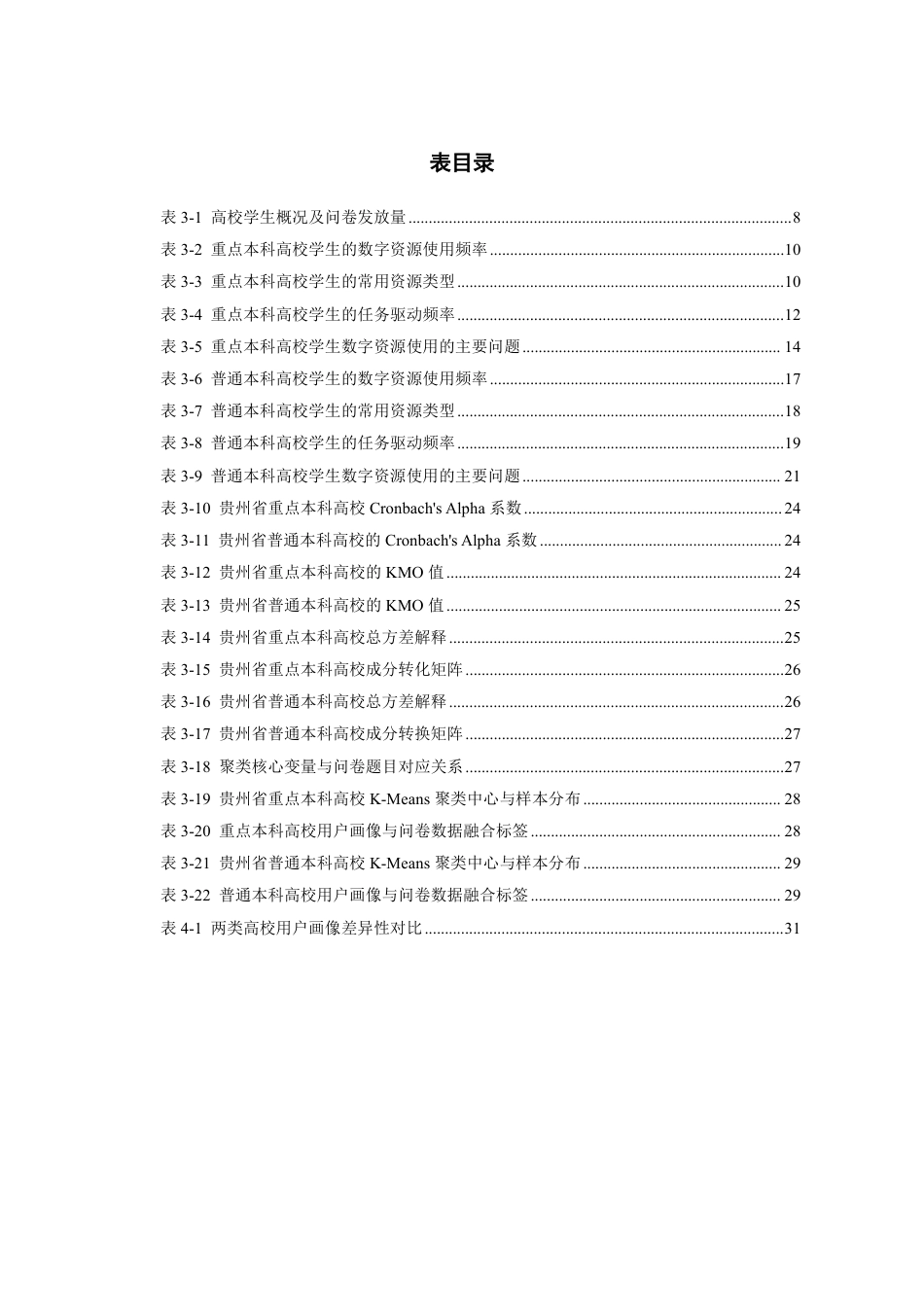 26年WH图书馆学 贵州省重点与普通本科高校学生数字资源使用行为的用户画像对比研究9.7-AI15.08_1-约30470字符.pdf_第3页