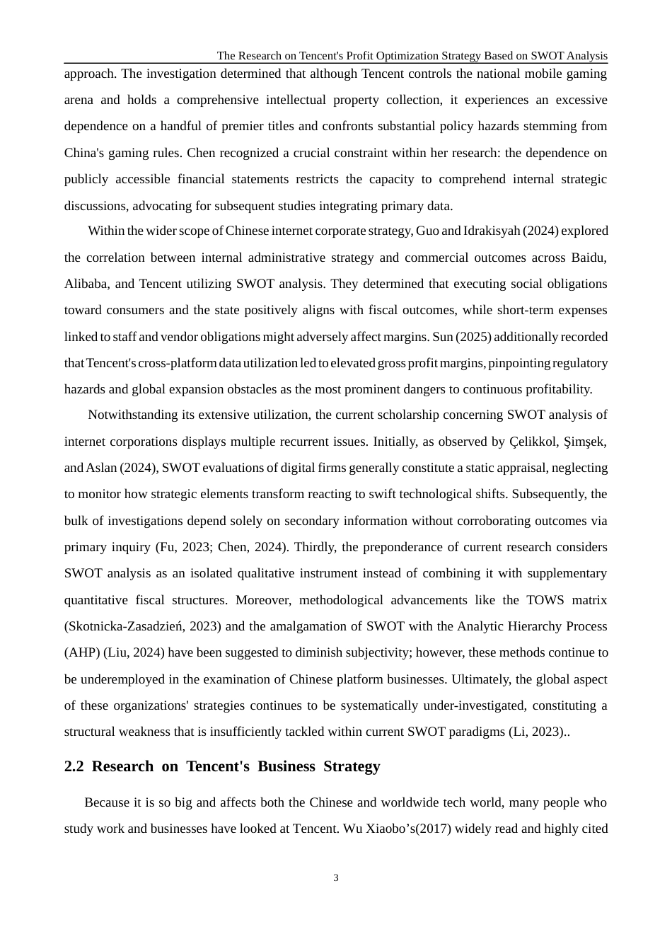 26年WH商务英语会计 基于SWO T分析的腾讯利润优化策略研究1.27- A I9.5_1-约41449字符.docx_第7页
