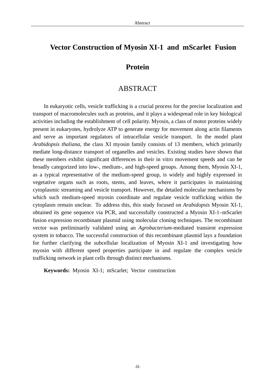 26年WH生物科学本科 肌球蛋白MyosinXI-1-mSarlet重组载体的构建21.36-AI-约12911字符.doc_第2页