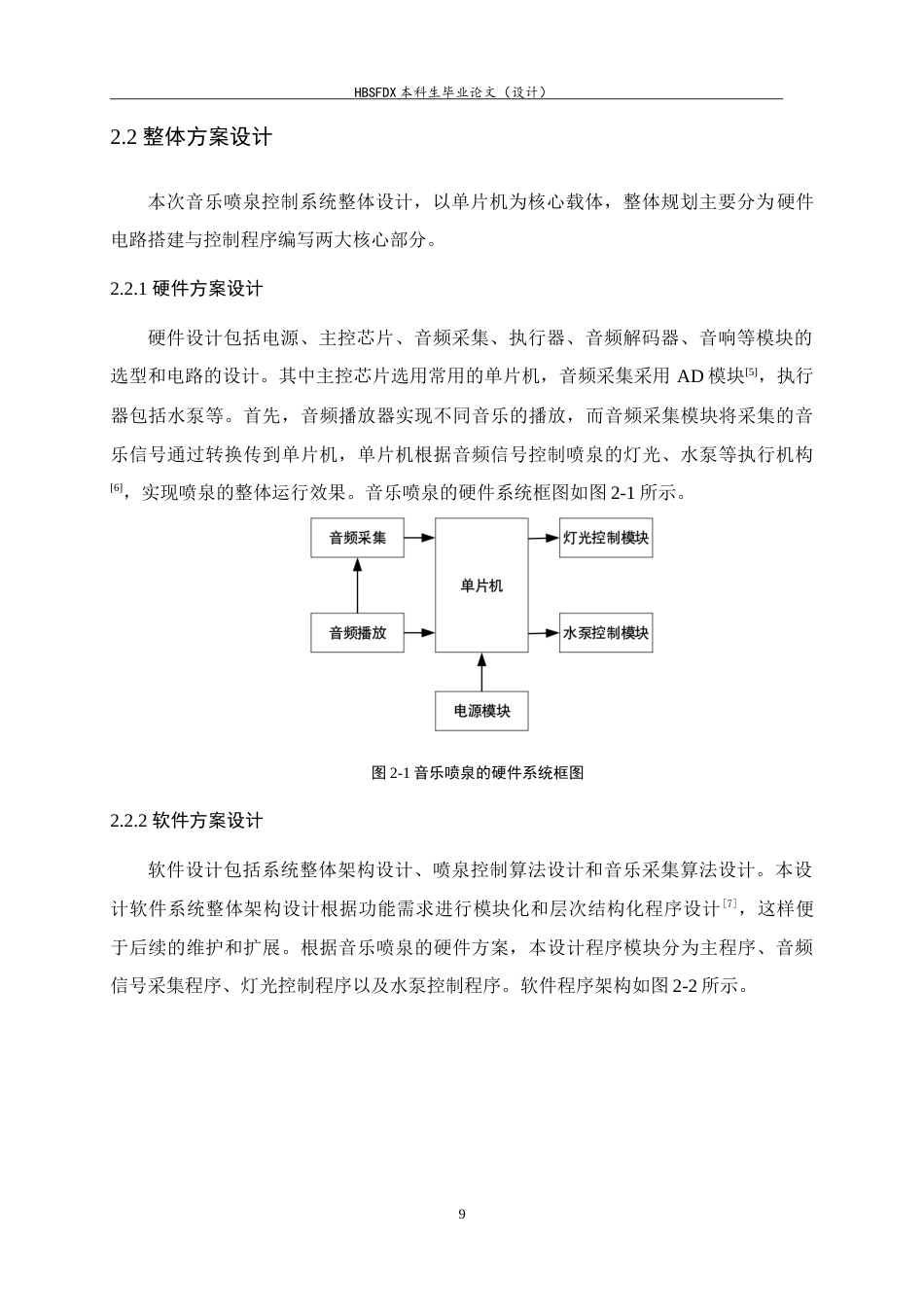 26年WH电气工程及其自动化 基于 51 单片机的音乐喷泉设计与实现9.12-AI9.52-约15815字符.doc_第9页