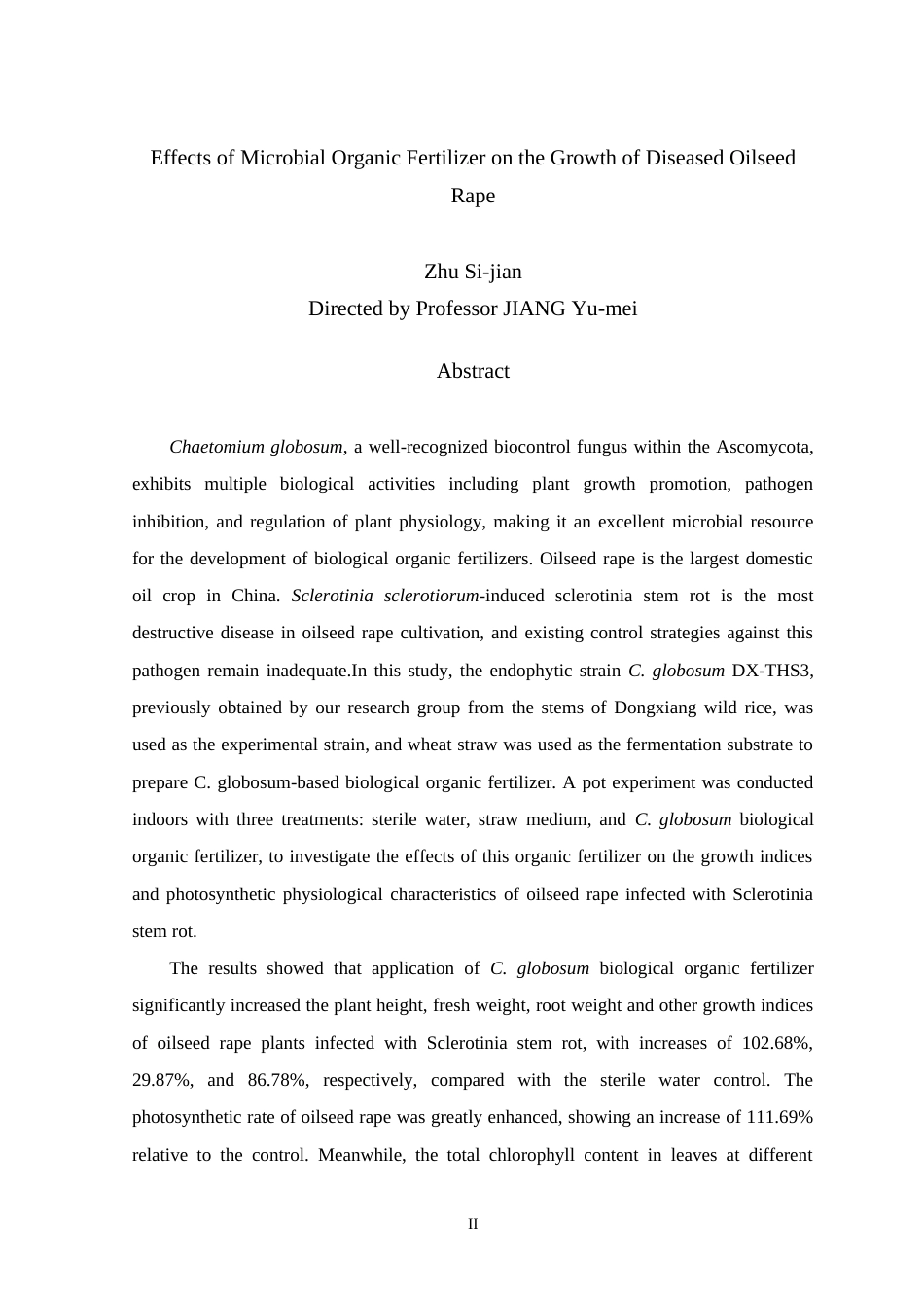 26年WH生物科学 微生物有机肥对病害油菜生长的影响23.21-AI7.57-约12760字符.doc_第2页