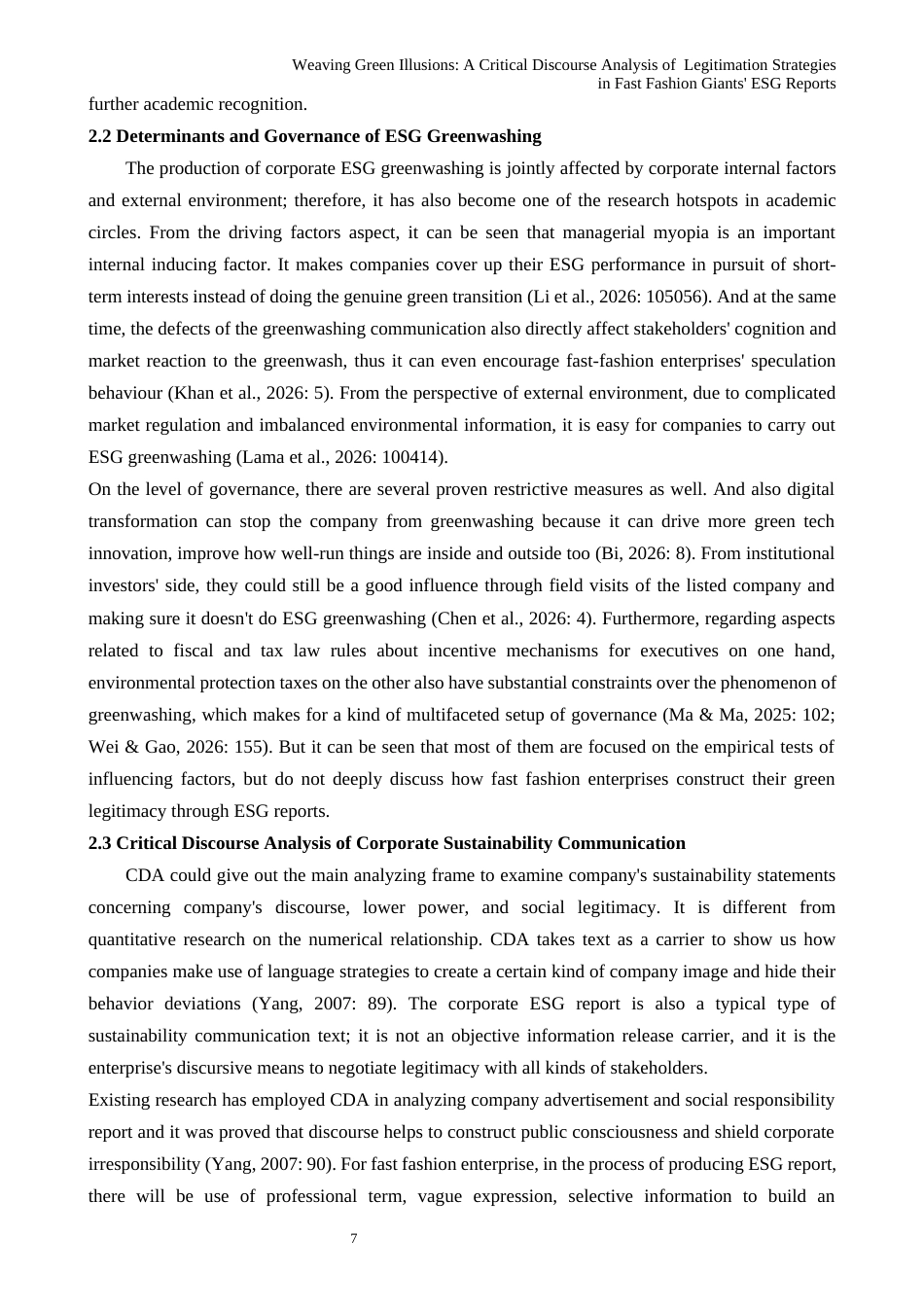 26年WH商务英语会计 编织绿色幻想快速时尚巨头E S G报告中合法性策略的批判性话语分析0.52- A I12.85_1-约55446字符.docx_第7页