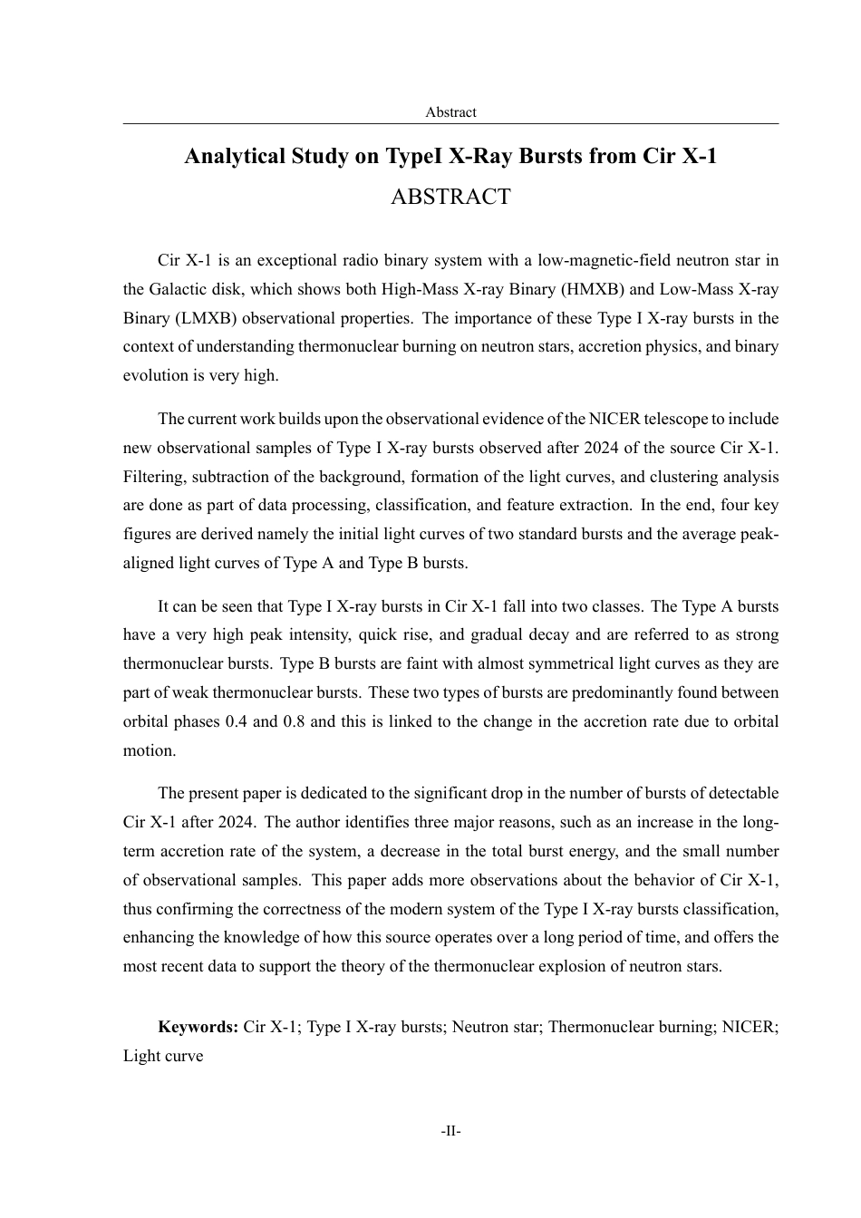 26年WH天文学 Cir X-1的I型X射线暴的分析研究0.92-AI20.0-约14392字符.pdf_第2页