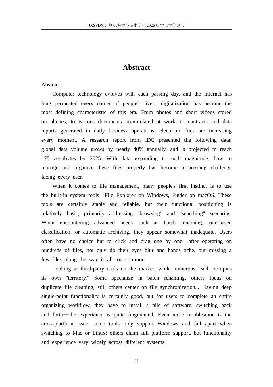 26年WH计算机科学与技术(数字技术) 基于ElectronNode.js的日常文件整理桌面应用设计与实现2.01-AI23.76-约33426字符.docx_第2页