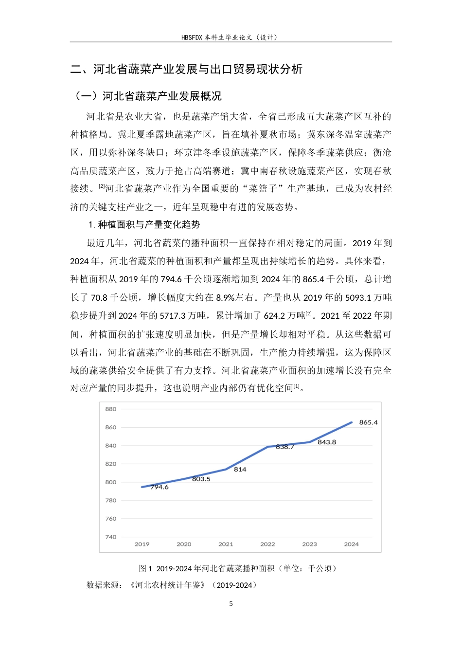 26年WH国际经济与贸易 双循环新发展格局下河北省蔬菜出口贸易现状及发展对策研究3.97-AI2.96-约23619字符.doc_第9页