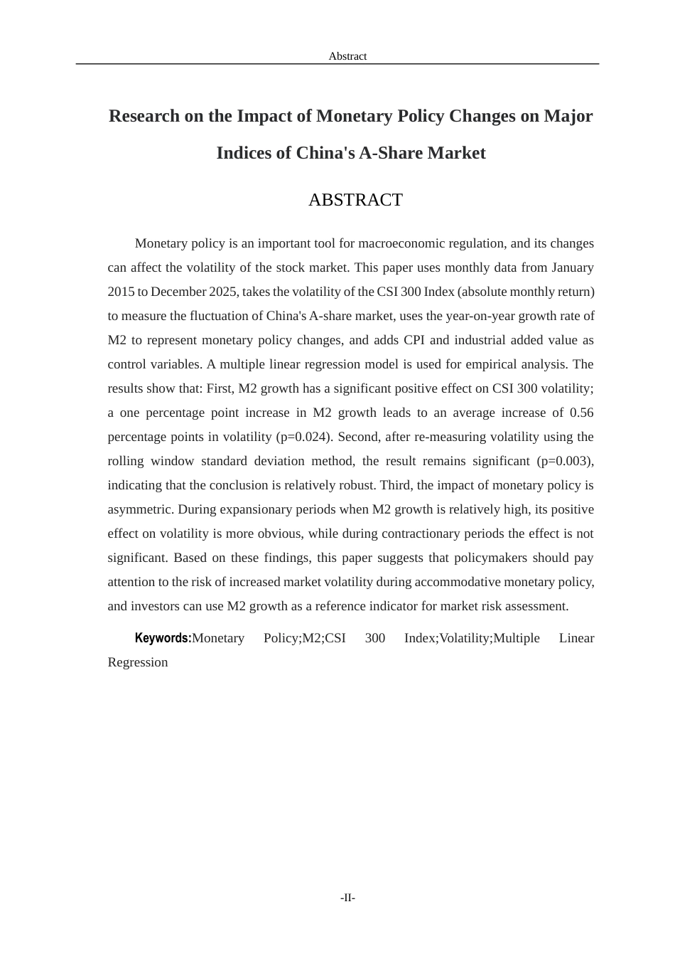 26年WH经济与金融 货币政策变动对A股市场主要指数影响的研究12.74-AI12.66-约12221字符(10840字).docx_第2页