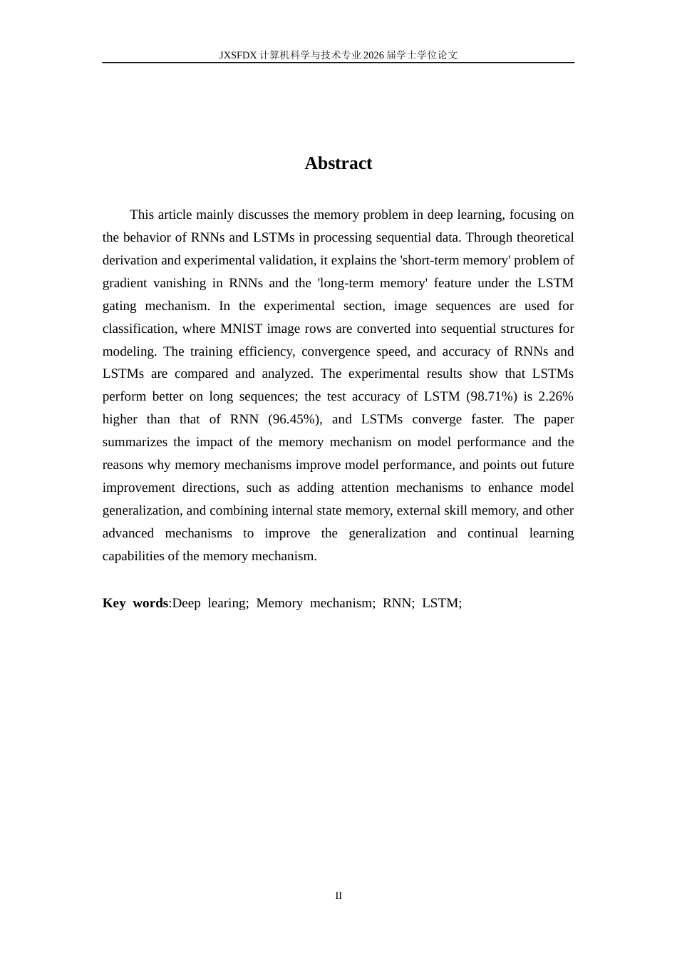 26年WH计算机科学与技术 深度学习模型的记忆机制2.98-AI3.33-约14607字符.docx_第2页