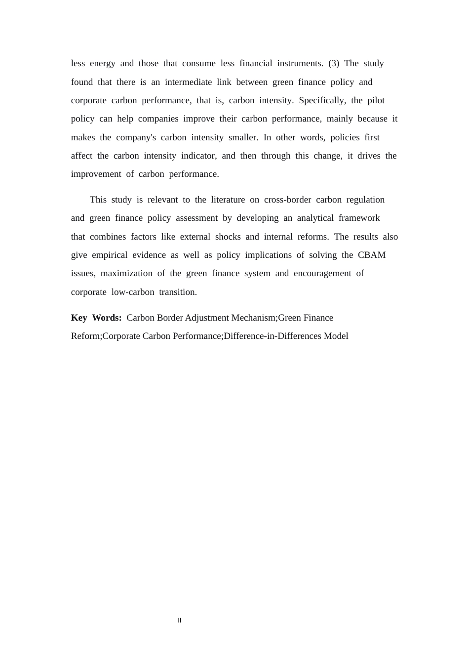 26年WH商务英语(国际金融) 跨境碳监管与绿色金融改革创新的协同效应基于企业碳绩效的准自然实验2.72- A I17.01-约79816字符.docx_第4页