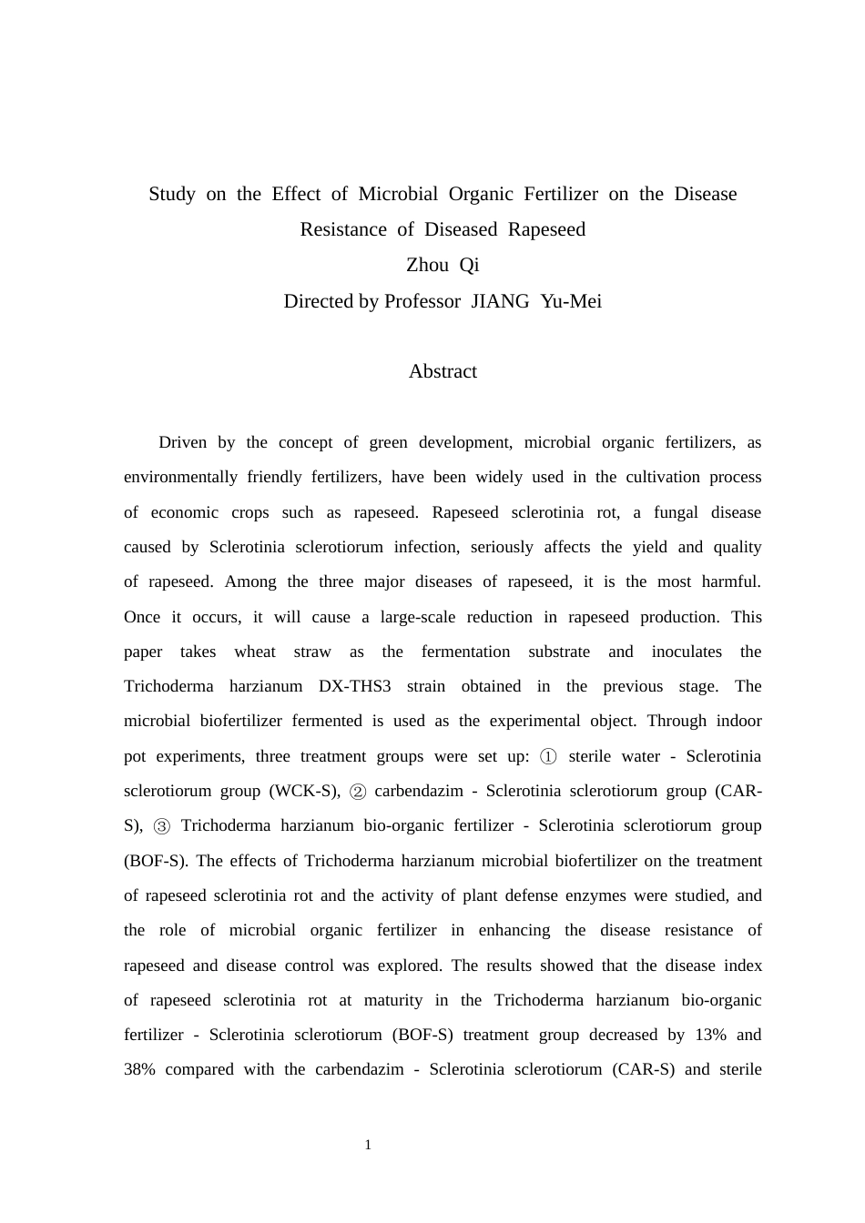 26年WH生物科学 微生物有机肥对病害油菜抗病性效果研究15.77-AI4.22-约13490字符.docx_第2页