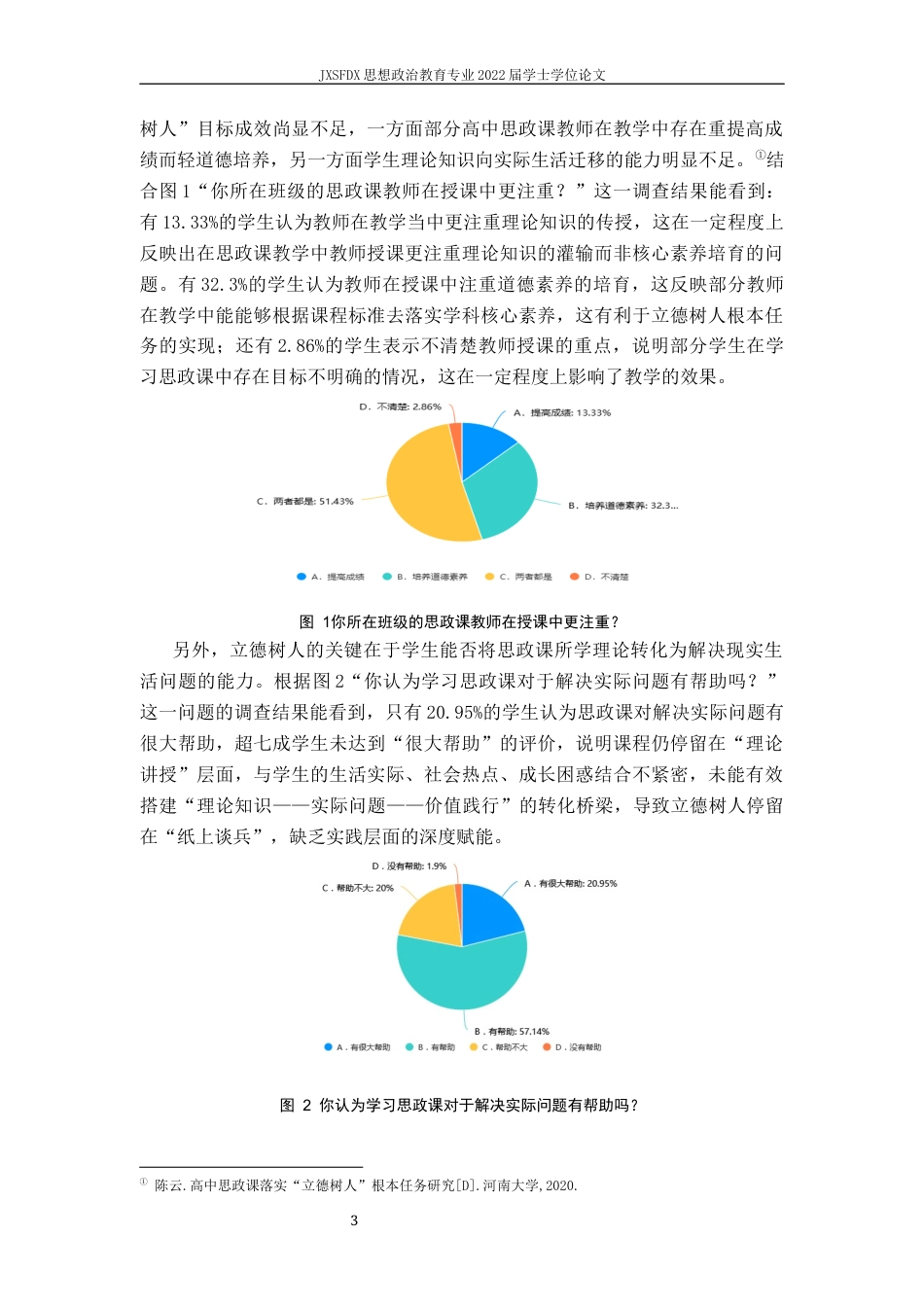 26年WH思想政治教育 高中思政课落实“立德树人”根本任务的调查和策略研究——以X高中为例15.55-AI10.2-约12319字符.docx_第8页