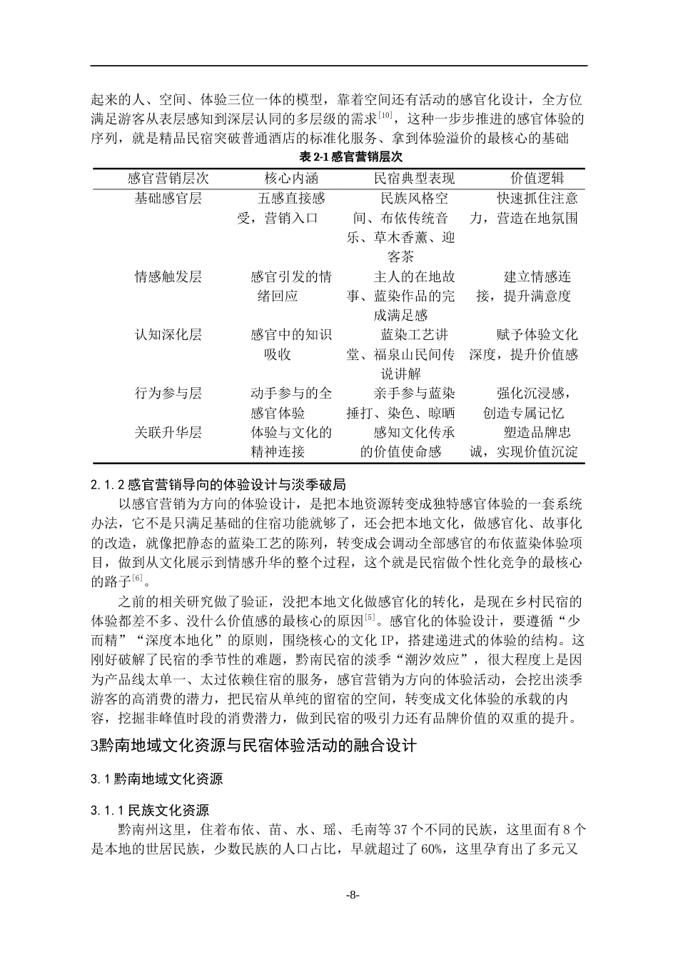 26年WH会展经济与管理 基于体验活动设计的民宿运营策略研究3.92-AI0.0-约15733字符.docx_第8页