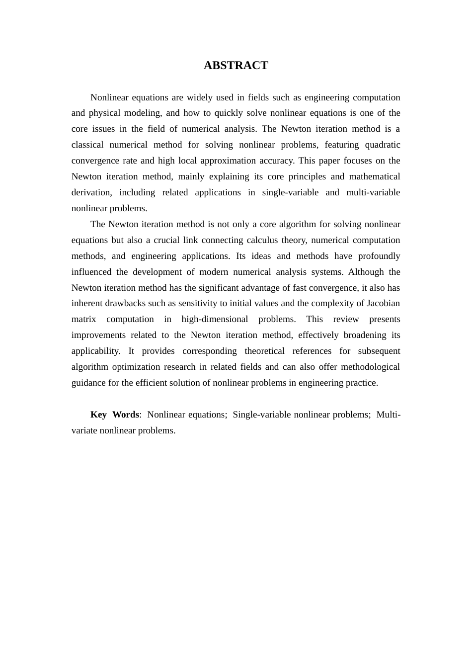 26年WH数学与应用数学 牛顿迭代法的综述9.61-AI9.59-约10551字符.docx_第2页