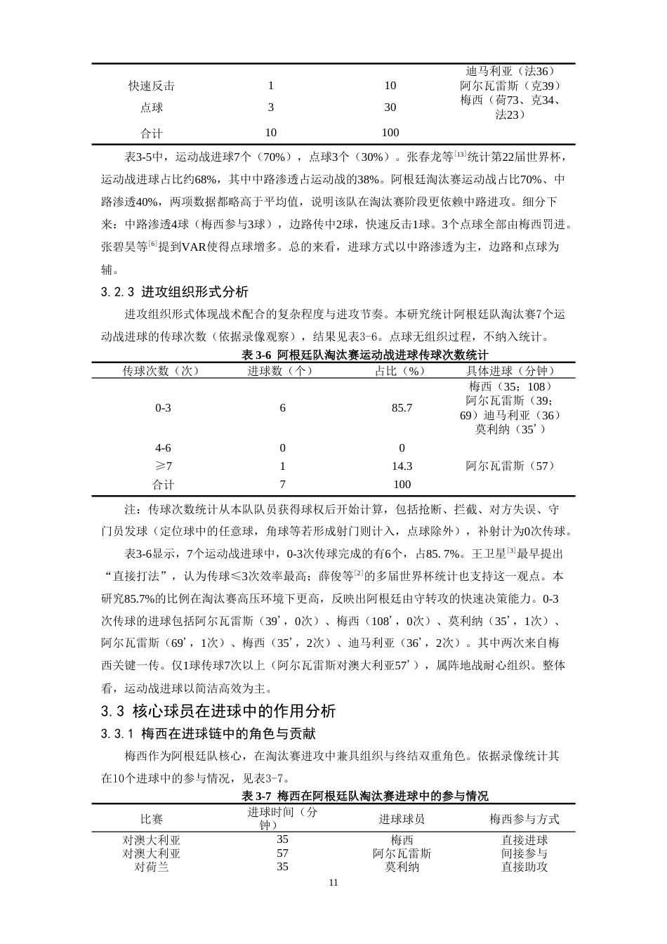 26年WH运动训练 2022世界杯阿根廷队淘汰赛进球特征分析2.1-AI14.62-约13192字符.doc_第9页