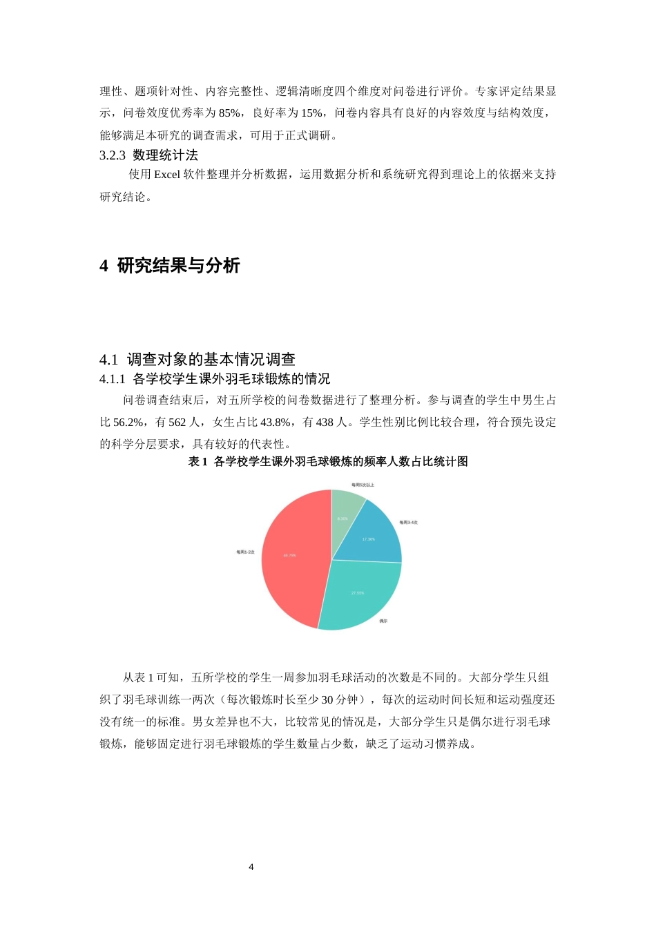 26年WH体育教育 学生课外羽毛球锻炼现状与发展趋势研究——以南昌市为例17.25-AI20.57-约12670字符.docx_第8页