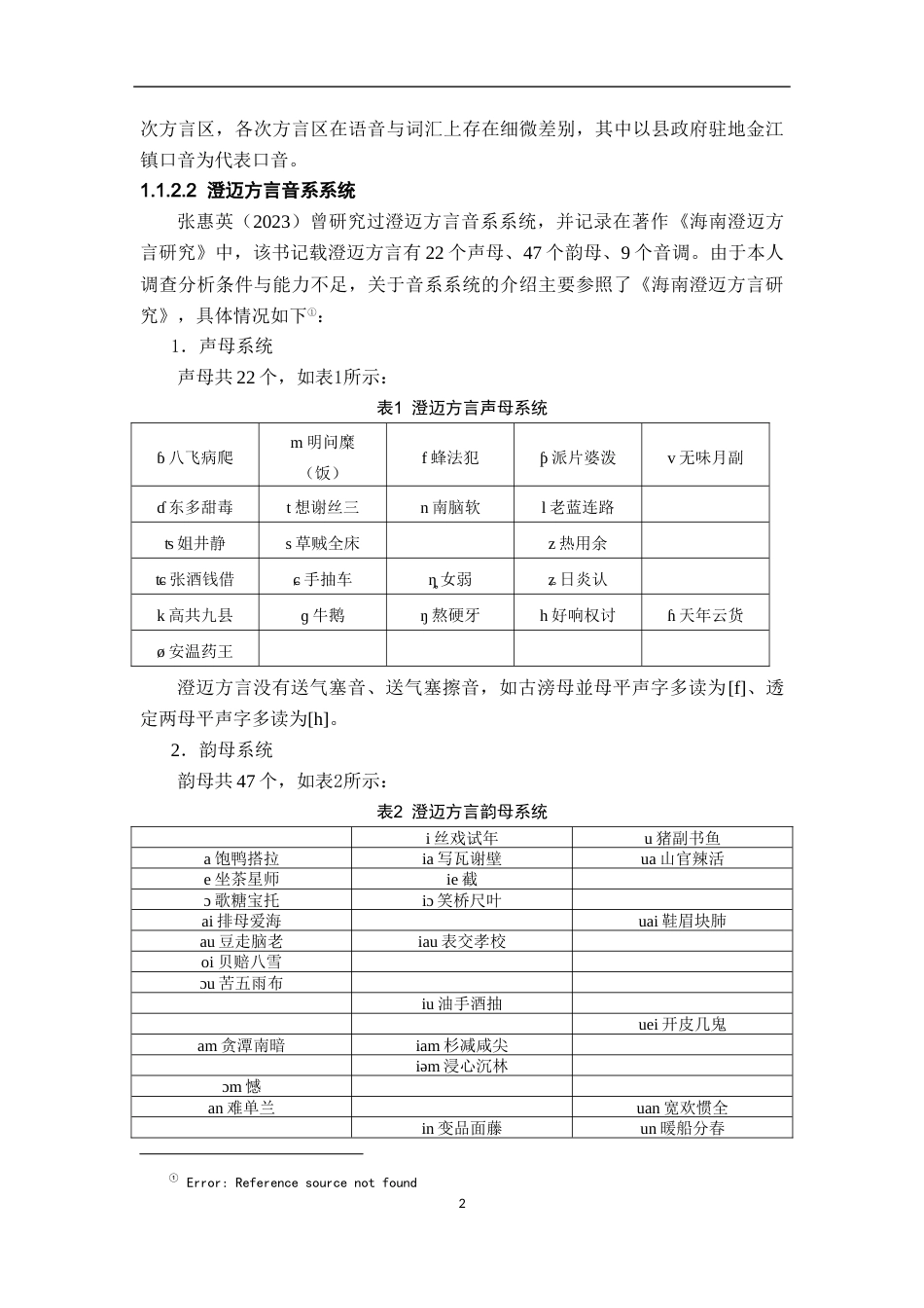 26年WH汉语言文学 海南澄迈方言否定词“无”的多功能研究4.83-AI18.92-约17707字符.docx_第6页