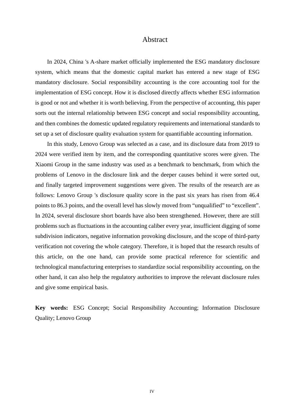 26年WH会计学 ESG理念下的社会责任会计信息披露质量研究——以联想集团为例4.52-AI1.42-约20457字符.docx_第2页