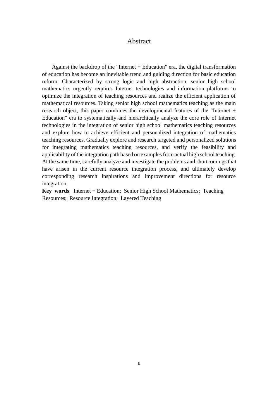 26年WH数学与应用数学 互联网教育背景下数学教学资源的整合及应用6.48-AI3.06-约12455字符.docx_第3页