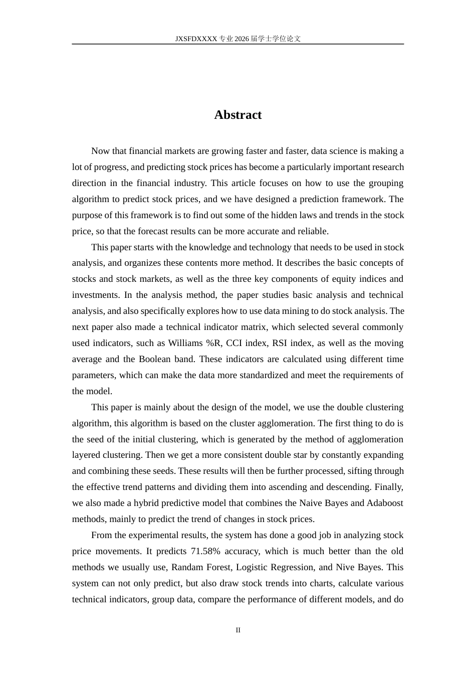 26年WH计算机科学与技术(数字技术) 基于双聚类的股价预测6.68-AI0.0-约12288字符.docx_第2页