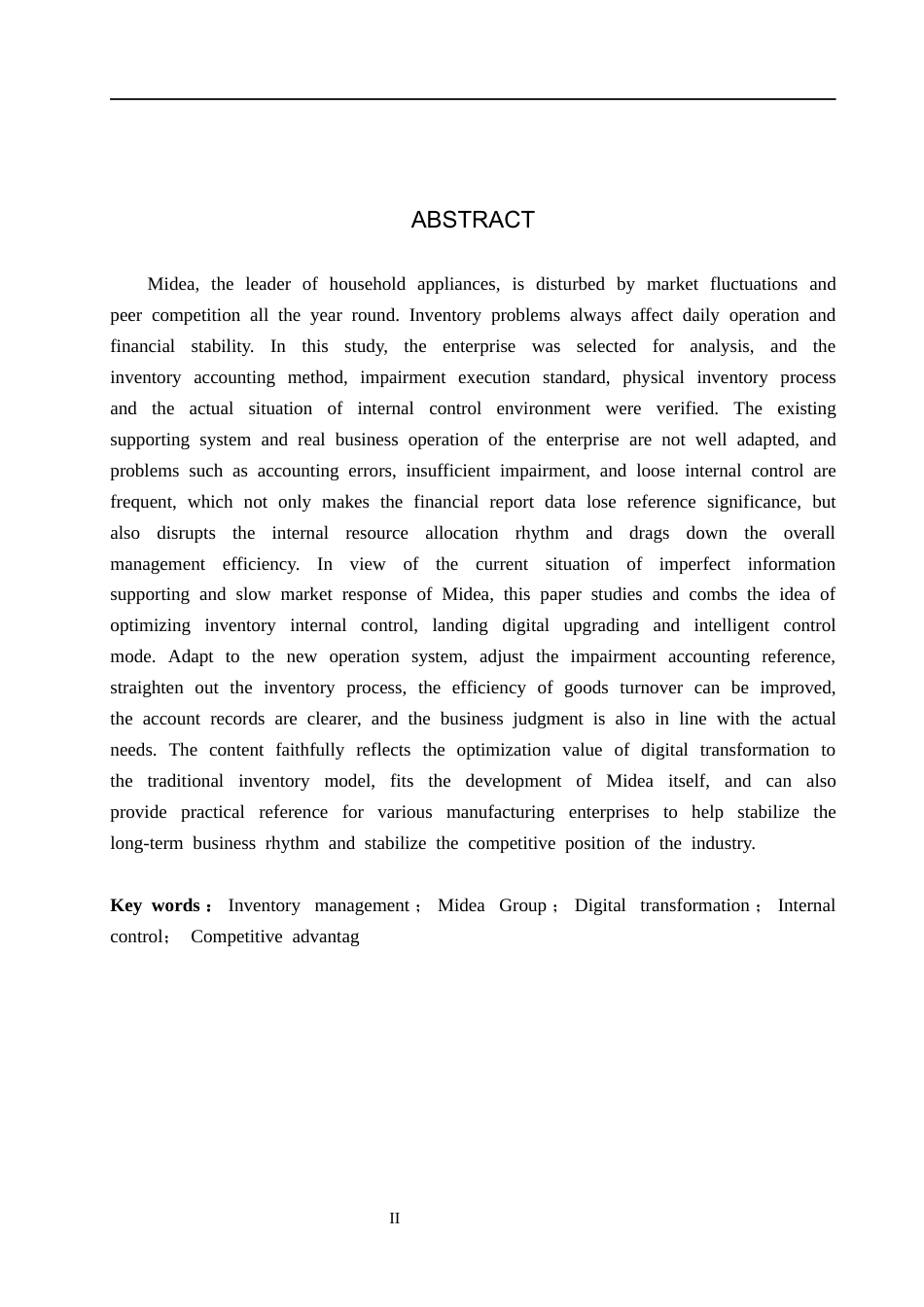 26年WH会计学 美的集团存货管理问题研究(18549字).docx_第3页