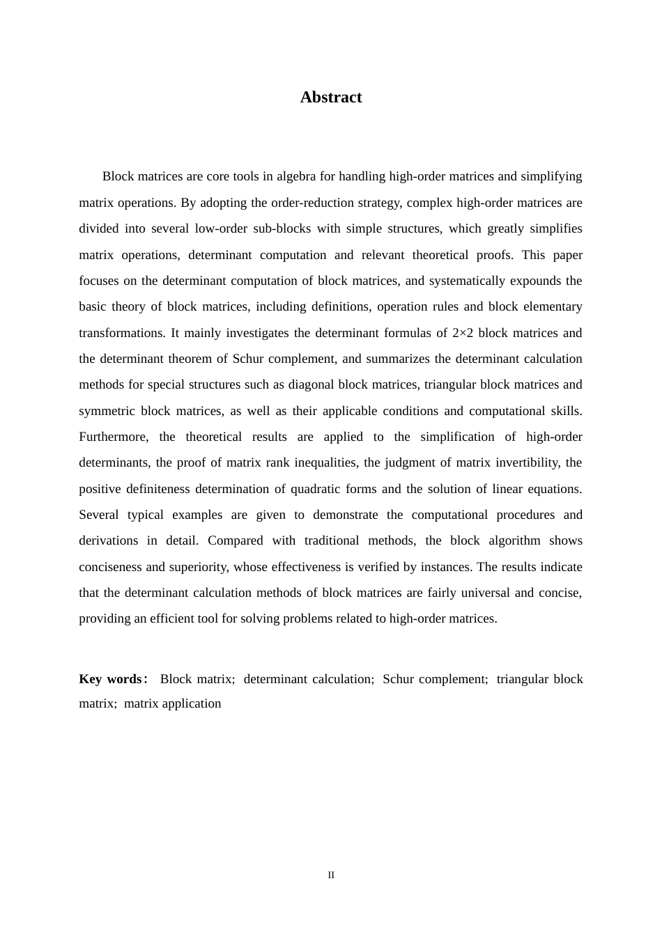 26年WH数学与应用数学 分块矩阵的行列式计算与应用研究11.19-AI26.09-约7490字符.docx_第4页