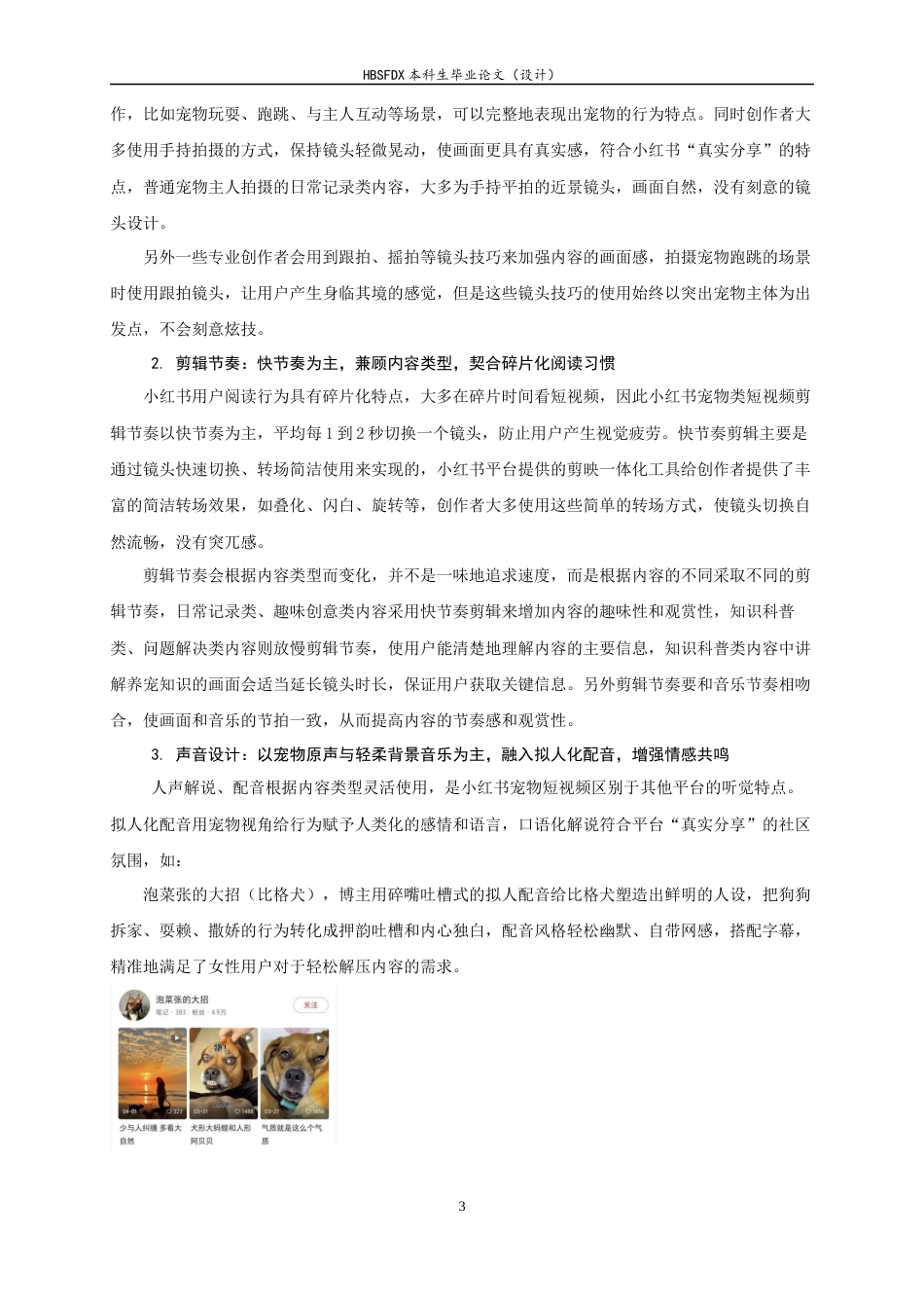 26年WH广播电视编导 宠物类短视频的视听语言分析0.46-AI14.94-约8250字符.docx_第6页