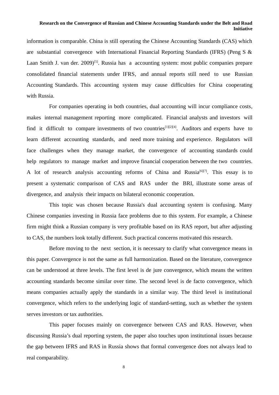 26年WH商务英语会计 一带一路倡议下俄罗斯与中国会计准则趋同研究0.83- A I27.78_1-约37815字符.docx_第7页