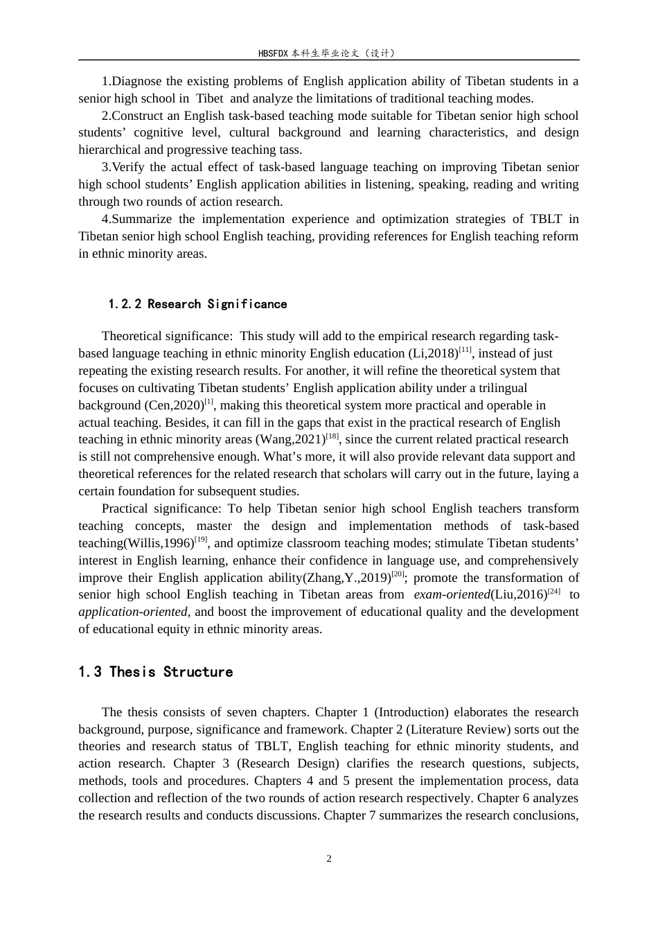 26年WH英语 Action Research on Enhancing English Application Competence of Tibetan High School Students Based on Task-Based Teaching Methodology1.31-AI28.99-基于任务型教学法提高西藏高中生英语应用能力的语言行动研究1.31-AI28.99-约61054字符.docx_第7页