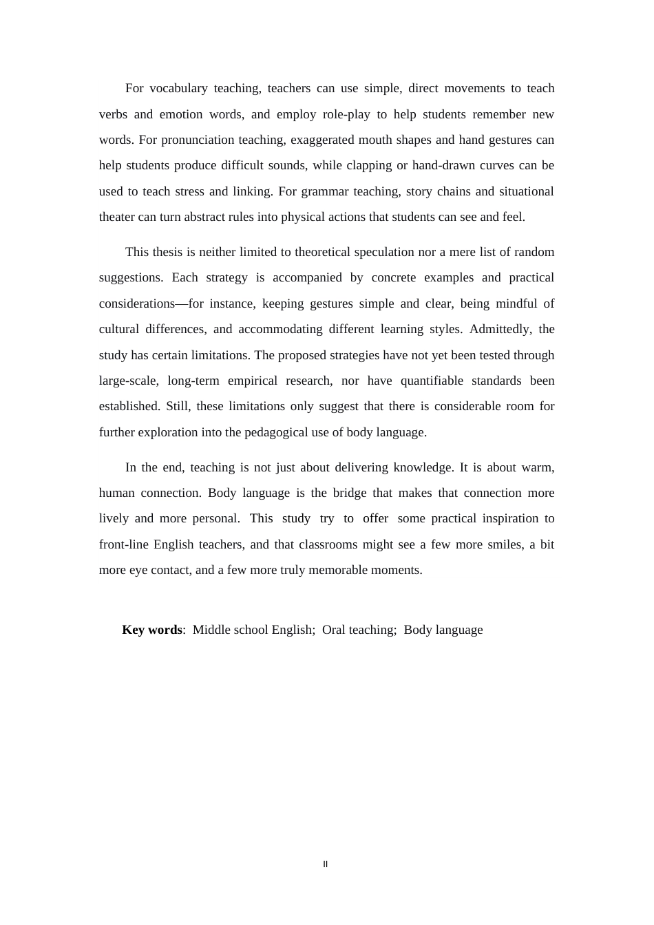 26年WH26年WH英语 The Application of Body Language in Oral English Teaching in Secondary Schools0.67-AI30.02-母语肢体语言在中学英语口语教学中的应用0.67-AI30.02-约66728字符.docx_第4页
