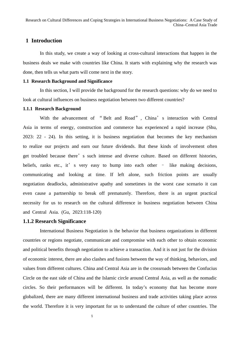 26年WH商务英语(跨国商务) 国际商务谈判中的文化差异及应对策略研究中国-中亚贸易案例研究0.84- A I8.26-约50573字符.docx_第6页