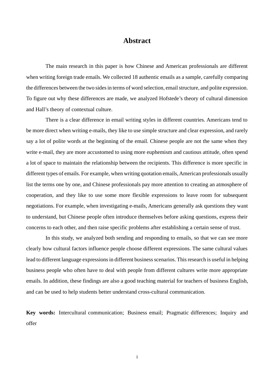 26年WH商务英语会计 跨文化视角下的中美外贸询价和报价电子邮件的务实比较研究- A I19.81_1-约46162字符.docx_第2页