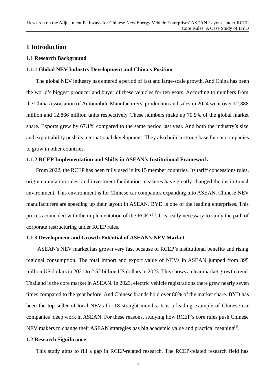 26年WH商务英语(国际金融) R C E P核心规则下中国新能源汽车企业A S E A N布局调整路径研究--以比亚迪D0.56-AI18.63为例-约41779字符.docx_第6页