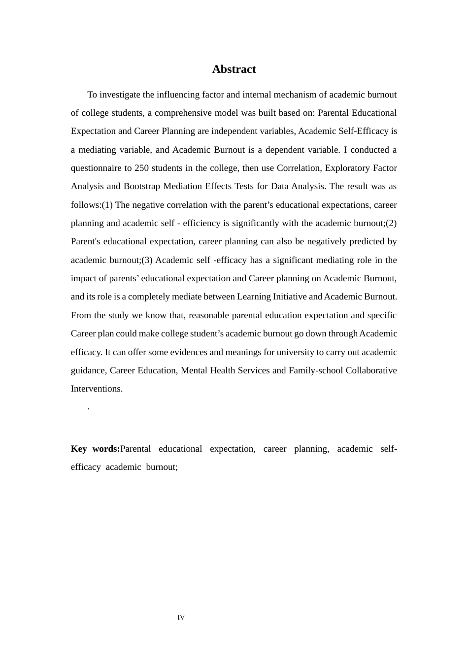 26年WH心理学 父母学业期望和自我职业规划对大学生学习倦怠的影响，学业自我效能感的中介作用27.29-AI9.6-约15381字符.docx_第2页